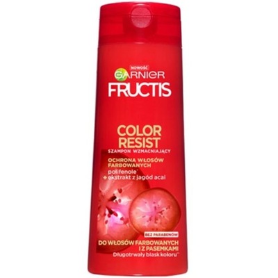 Garnier Fructis Szampon wzmacniający do włosów farbowanych 400ml