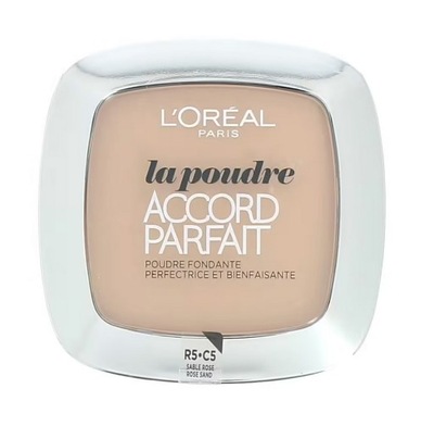 Loreal True Match Accord Parfait R5-C5 ROSE SAND Puder prasowany 9G