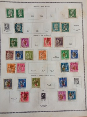 Francja znaczki Marianna z Kłosem