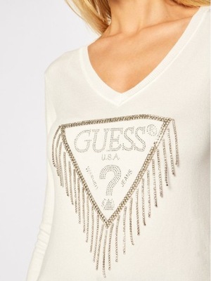 GUESS SWETER SWETEREK CYRKONIE NOWY 34 XS