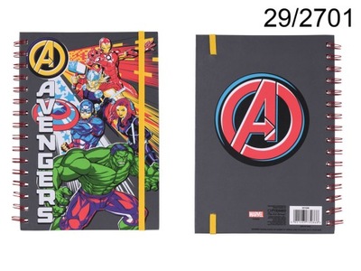 Notes spiralny Avengers Marvel'a- produkt licencyjny