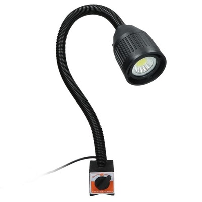 Lampa maszynowa 5W LED podstawka magnetyczna 230V