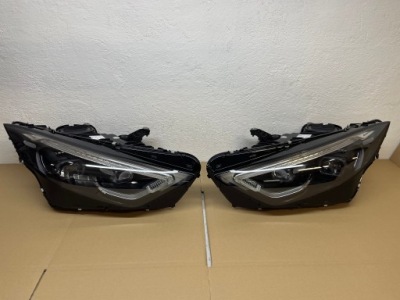 Лампи ліва права mercedes sl w232 amg full led фото №1