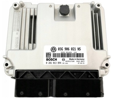 COMPUTADOR ECU VW GOLF 1.9 03G906021NS 0281013894 IMMO APAGADO  