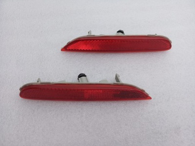 Qashqai ii j11 lift отражатель отражатели бампера задняя фото №1