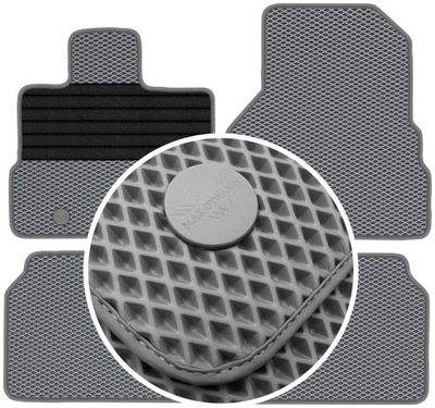 CHEVROLET EQUINOX 2011-2017 MATS RUBBER EVA ETERNITY GRAY COLOR  