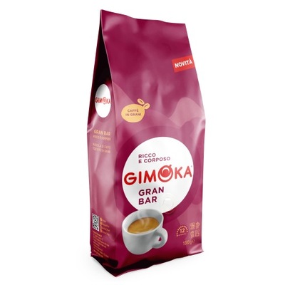 GIMOKA Kawa Ziarnista Gran Bar Robusta 1kg