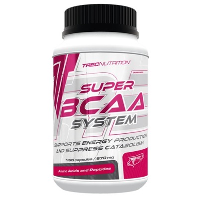 TREC SUPER BCAA 2:1:1 SYSTEM 150 KAPS AMINOKWASY