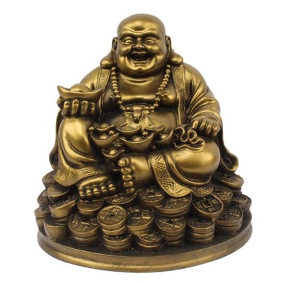 Figurka Piękny Śmiejący Budda Przynosi Pieniądze