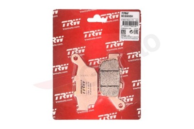 ZAPATAS DE FRENADO TRW MCB 585 SH HONDA CBR 400RR  