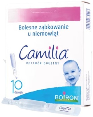 Boiron Camilia lek na ząbkowanie u niemowląt 10