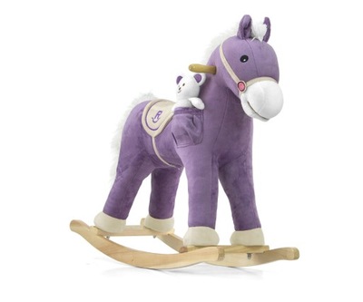 Koń na biegunach Milly Mally Pony Purple