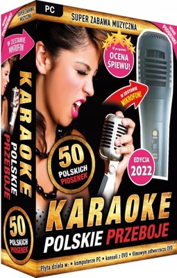 Karaoke Polskie Przeboje edycja 2022 z mikrofonem