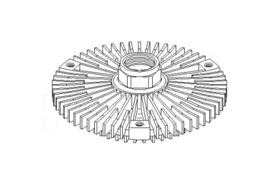 Topran віскозна муфта зчеплення mercedes e 430 210.070 фото №1