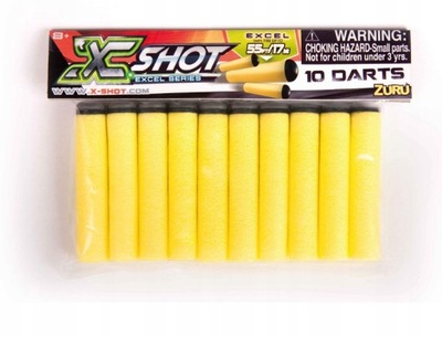 Zuru X Shot - Strzałki Piankowe 10szt