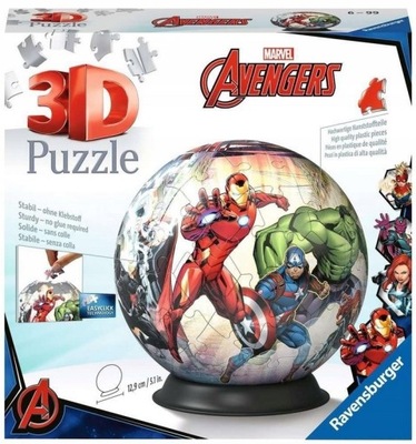 Ravensburger Puzzle-Ball Marvel: Avengers 72 elementy