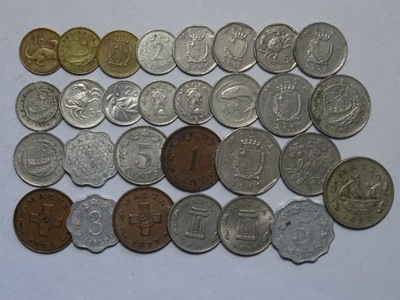 Malta 29 monet ciekawy mix -442