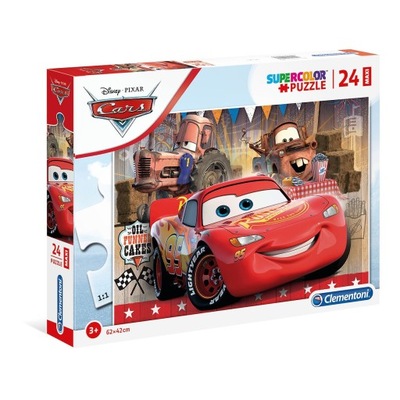 242030 CLEMENTONI PUZZLE MAXI 24 EL CARS