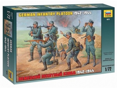 1:72 German Infantry WWII - Platoon 1942-44