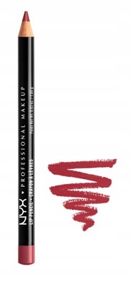 Nyx Slim Lip Pencil Konturówka do ust 803 Burgundy 1g Kredka