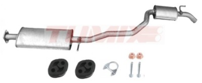 Гасник середній alfa romeo 147 1.6 2.0 twin spark фото №1