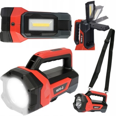 SZPERACZ LATARKA AKUMULATOROWA LED 1000LM YATO