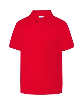 Koszulka POLO dziecięca RED 128-134