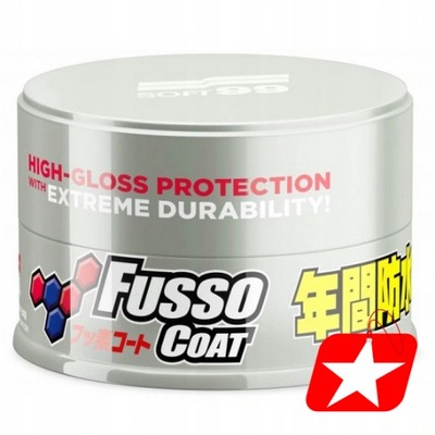 SOFT99 NUEVO FUSSO COAT 12 MONTHS LIGHT WAX 200G  