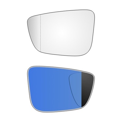 Асферическое стекло bmw seria 4 f32 2013-2019 2014 фото №1