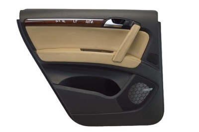 Обшивка дверь левый задняя audi q7 4l фото №1