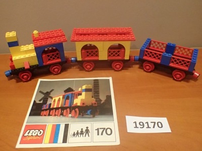 LEGO TRAIN 4,5V - 170 - Push Along Play Train