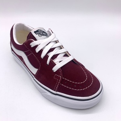 TENISÓWKI Vans Sk8-Low VN0A4UUK5U71 rozmiar 34,5 bordowe