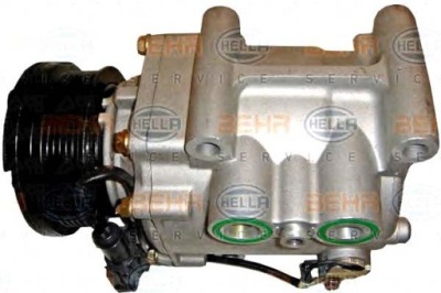 Компрессор кондиционера ford focus scroll 90v behr фото №1