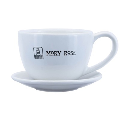 Filiżanka ze spodkiem do kawy herbaty Mary Rose