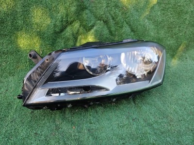 Лампа левая перед vw passat b7 комплект h7 фото №1