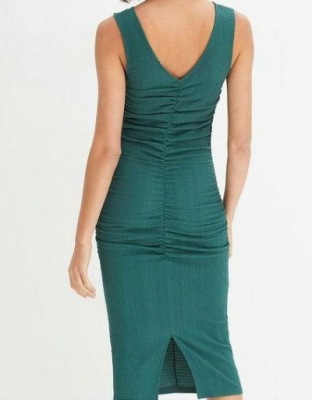 qvg SUKIENKA MIDI Z LEKKIEJ KREPY 40/42