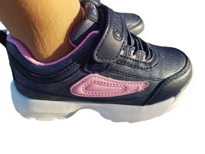 Buty sportowe dla dziewczynki granatowe ZUZANNA 29