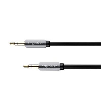 Kabel wtyk - wtyk prosty jack 3.5 stereo 1m Kruger