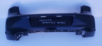 VW GOLF VI HB 5K6807421 БАМПЕР ЗАДНИЙ 4XPDC