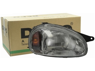 Лампа фара правый depo 442-1102r-ld-em фото №1