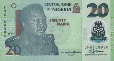 Nigeria - 20 Naira - 2018 - P34 - St.1