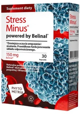 Stress Minus powered by Belinal zmęczenie 30 kaps.