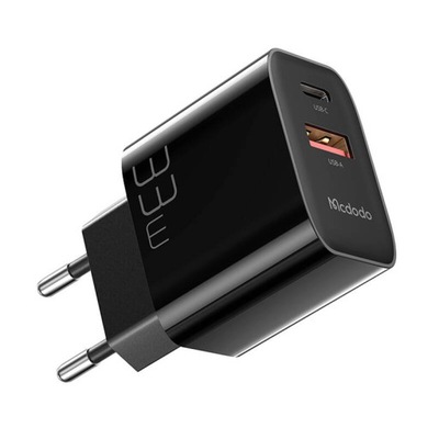 Ładowarka sieciowa GaN 33W Mcdodo USB-C, USB-A