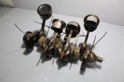 Wał коленчатый поршни toyota yaris ii 1.3 фото №1