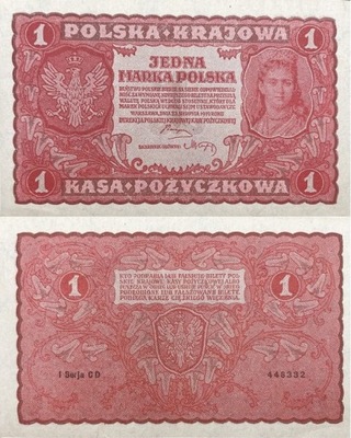 1 marka polska 1919 r. stan 1