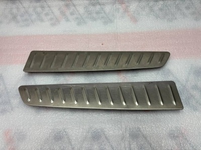 Хром порог багажника bmw 5 g30 g31 21437510 оригинал фото №1