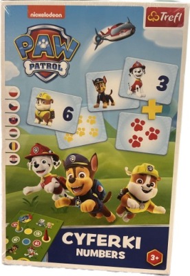 Gra planszowa, Cyferki, Psi Patrol