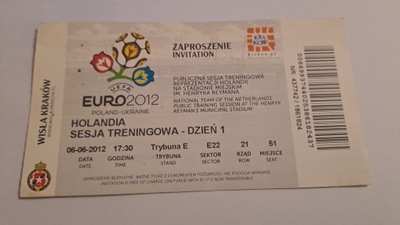 HOLANDIA - SESJA TRENINGOWA 06-06-2012 EURO 2012 WISŁA KRAKÓW