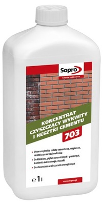 Koncentrat czyszczący wykwity i resztki cementu SOPRO ZA 703 1 l
