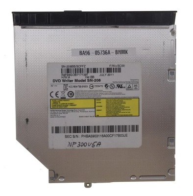 NAGRYWARKA DVD TOSHIBA SN-208 SAMSUNG NP300V5A